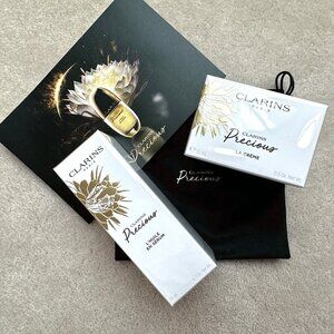 New Clarins Precious Cream and Serum Travel Size Set